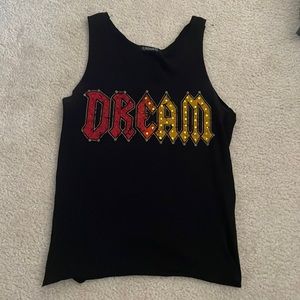 3 DREAMERS Jeweled “Dream” Top